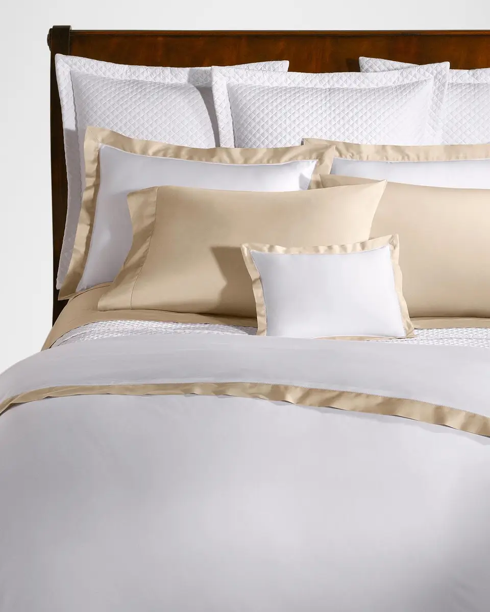 Ralph Lauren Home Organic Sateen Fitted Sheet | Thumbnail 3