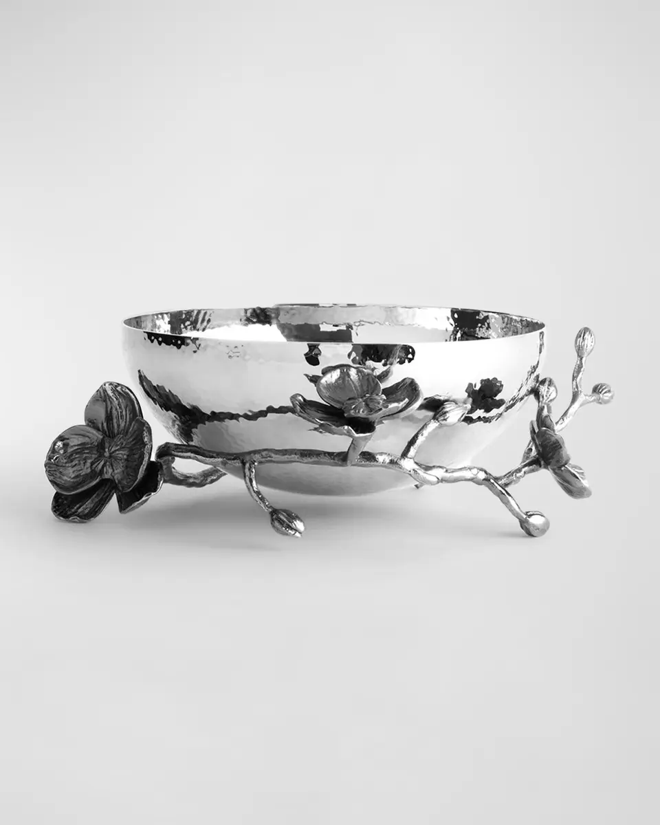 Michael Aram Black Orchid Caviar Dish with Spoon | Thumbnail 4