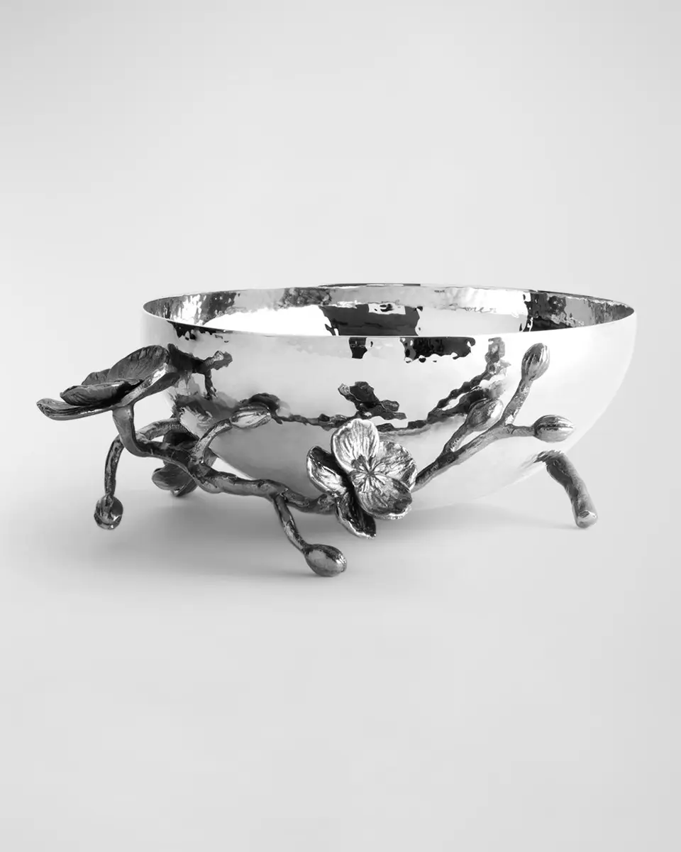 Michael Aram Black Orchid Caviar Dish with Spoon | Thumbnail 5