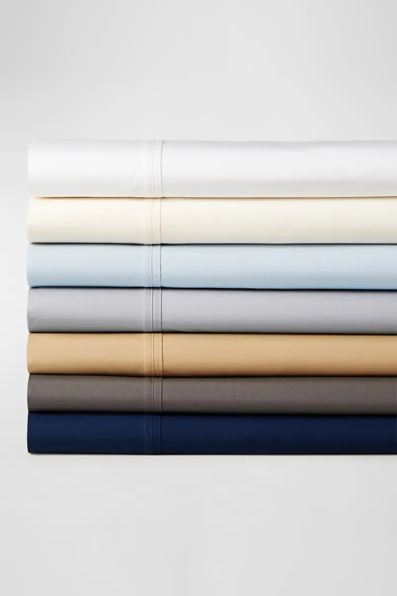 Ralph Lauren Home Organic 464 Percale Fitted Sheet | Thumbnail 4