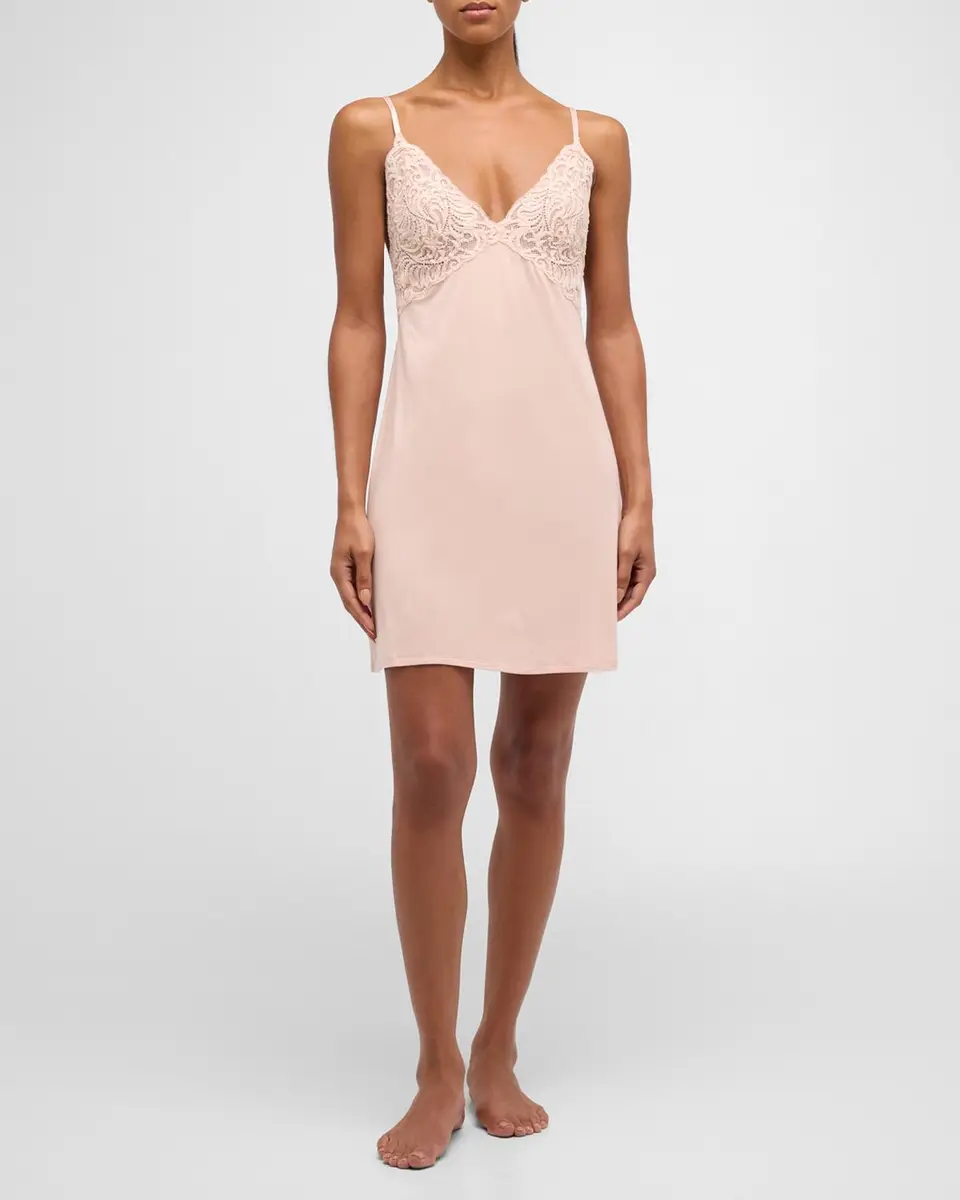 Natori Feather Essentials Lace Bust Chemise | Thumbnail 2