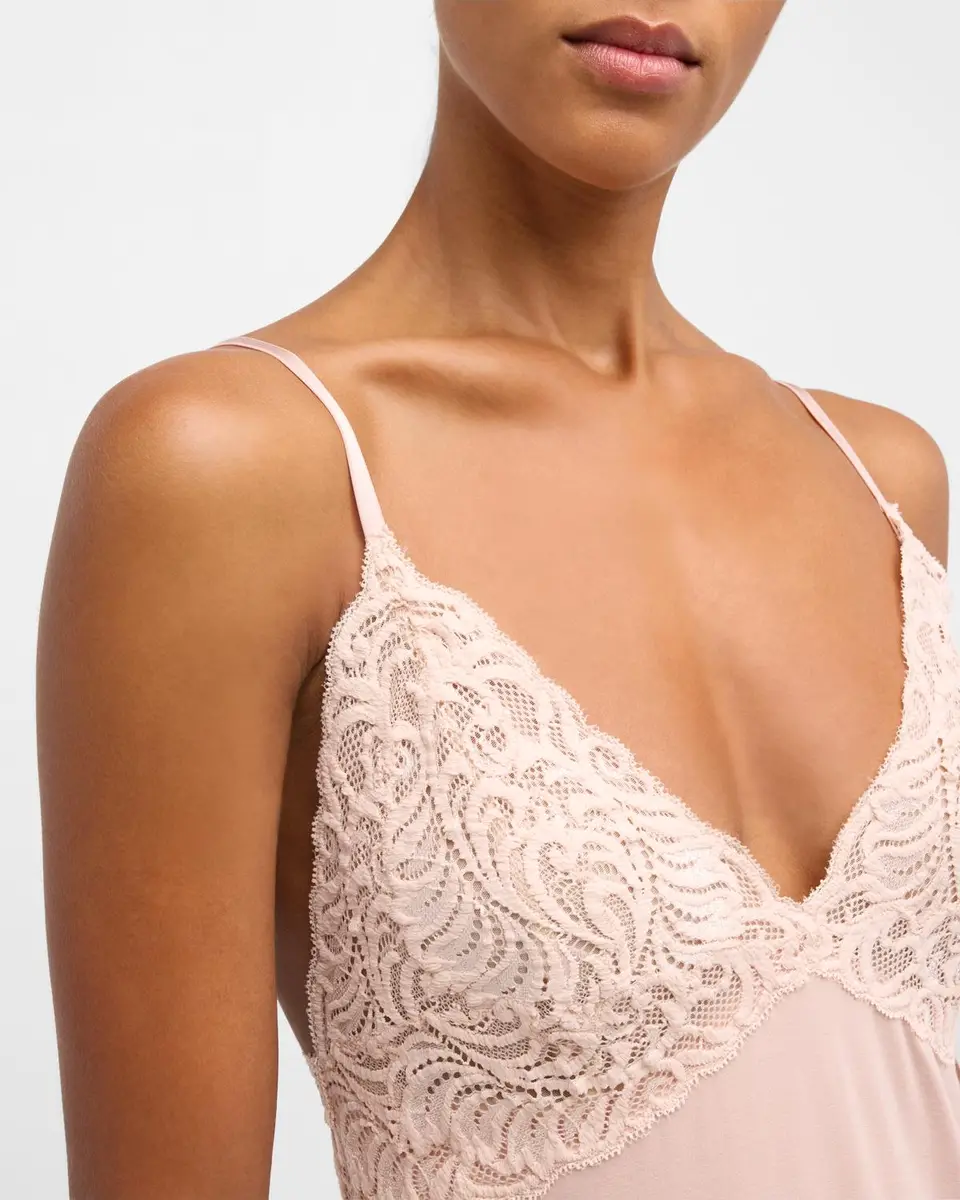 Natori Feather Essentials Lace Bust Chemise | Thumbnail 3