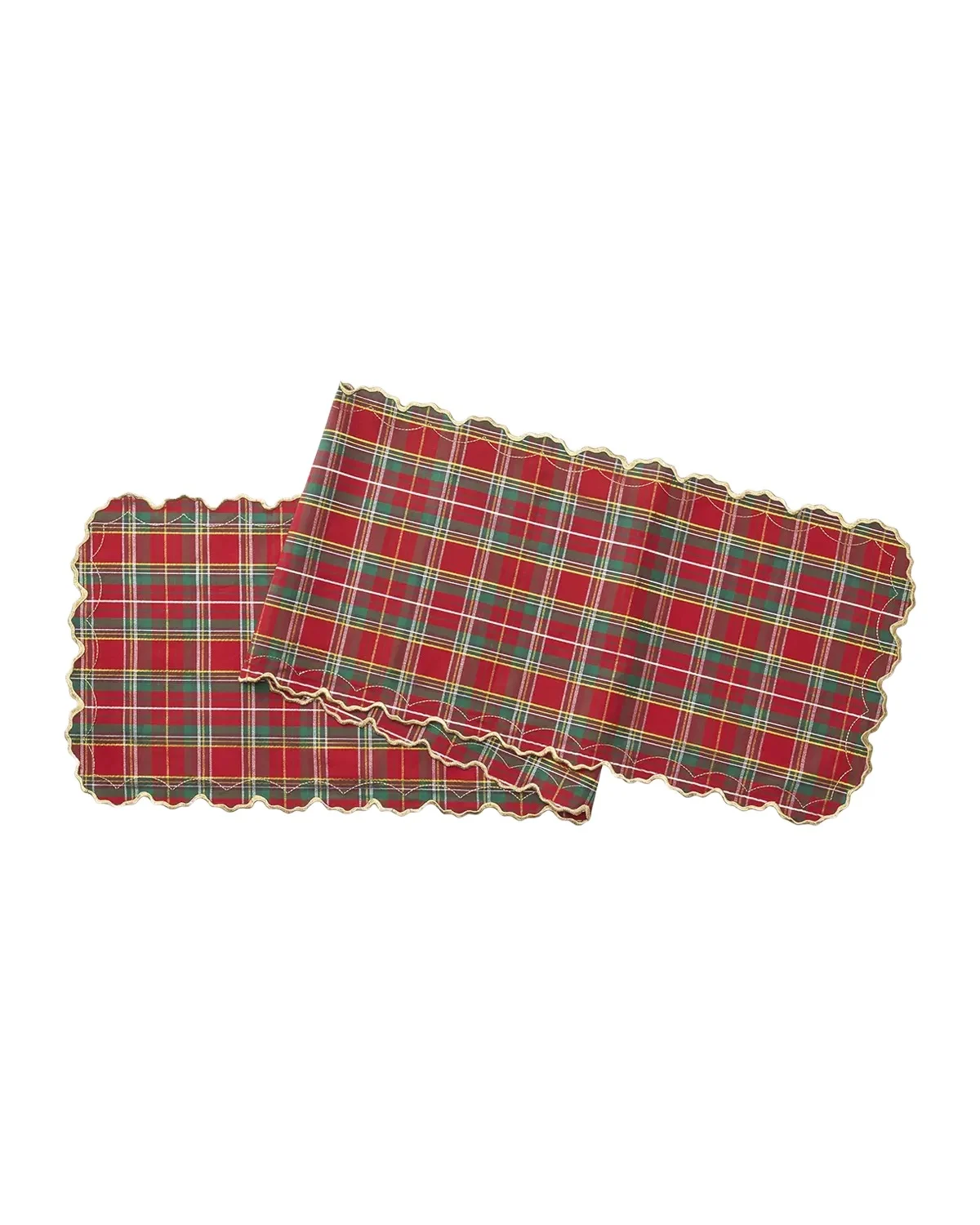 Kim Seybert Holiday Threads Table Runner, 15" x 75"