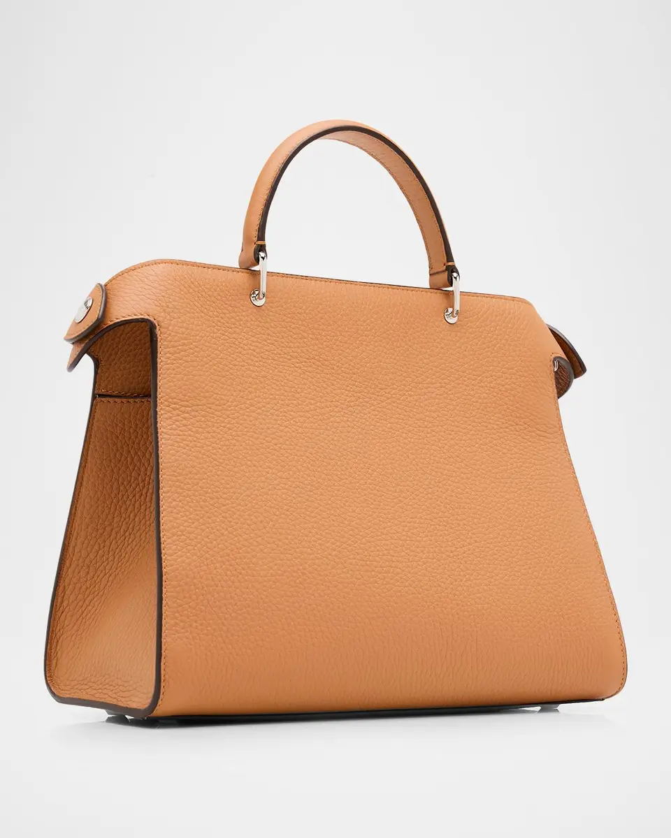 Michino Paris Lutece Grain Leather Top-Handle Bag | Thumbnail 3 Michino Paris Lutece Grain Leather Top-Handle Bag | Thumbnail 3