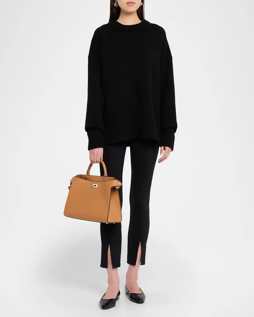 Michino Paris Lutece Grain Leather Top-Handle Bag | Thumbnail 5 Michino Paris Lutece Grain Leather Top-Handle Bag | Thumbnail 5