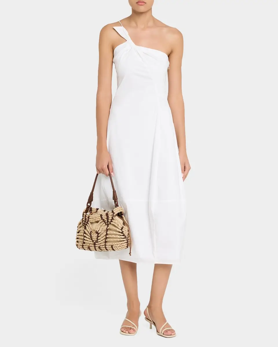 POOLSIDE The Rope Woven Jute Tote Bag | Thumbnail 5