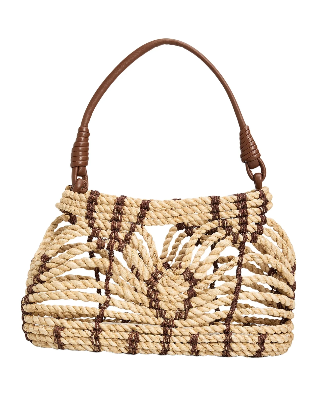 The Rope Woven Jute Tote Bag The Rope Woven Jute Tote Bag
