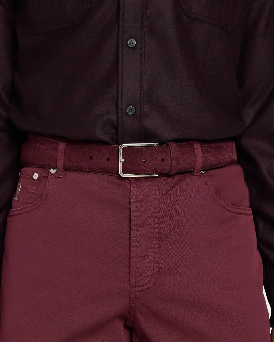 Santoni Suede Belt | Thumbnail 2 Santoni Suede Belt | Thumbnail 2