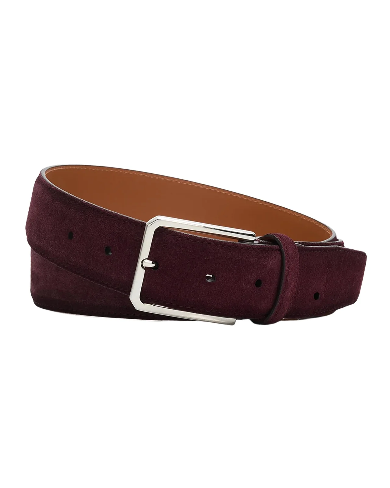 Santoni Suede Belt