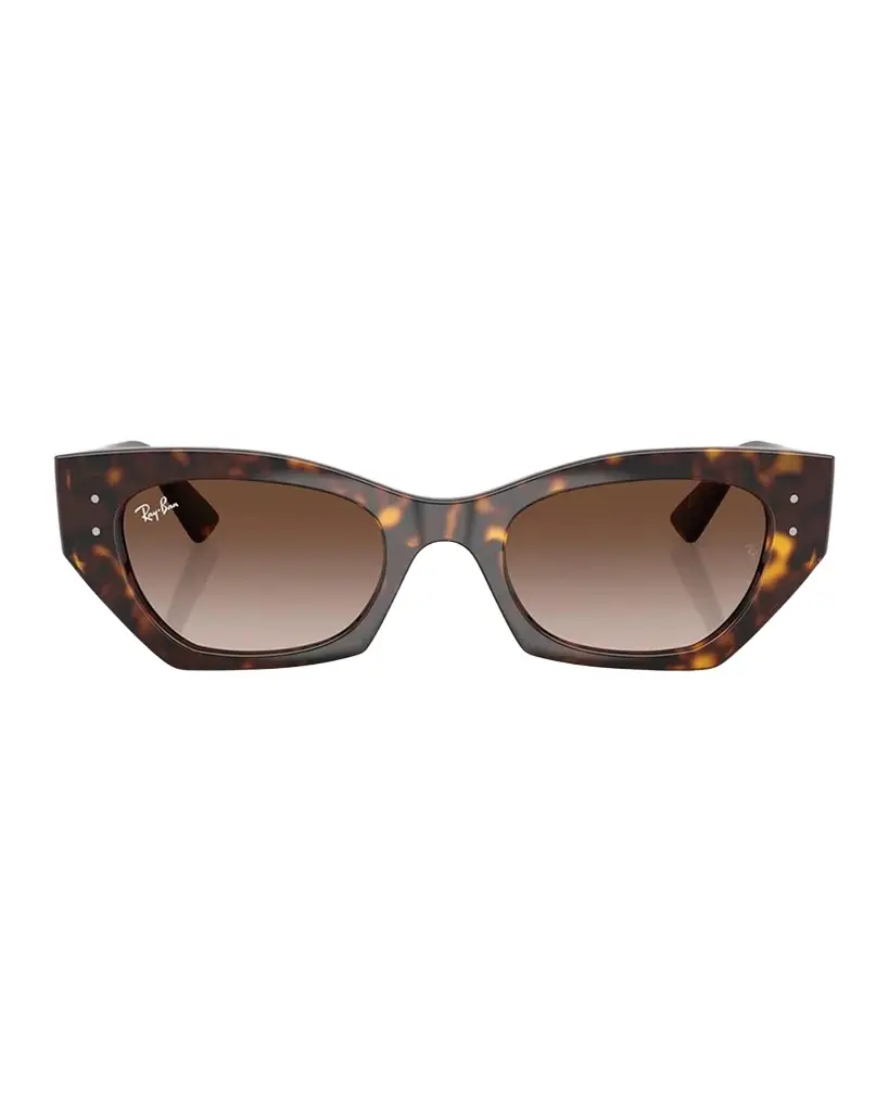 Zena Plastic Cat-Eye Sunglasses Zena Plastic Cat-Eye Sunglasses