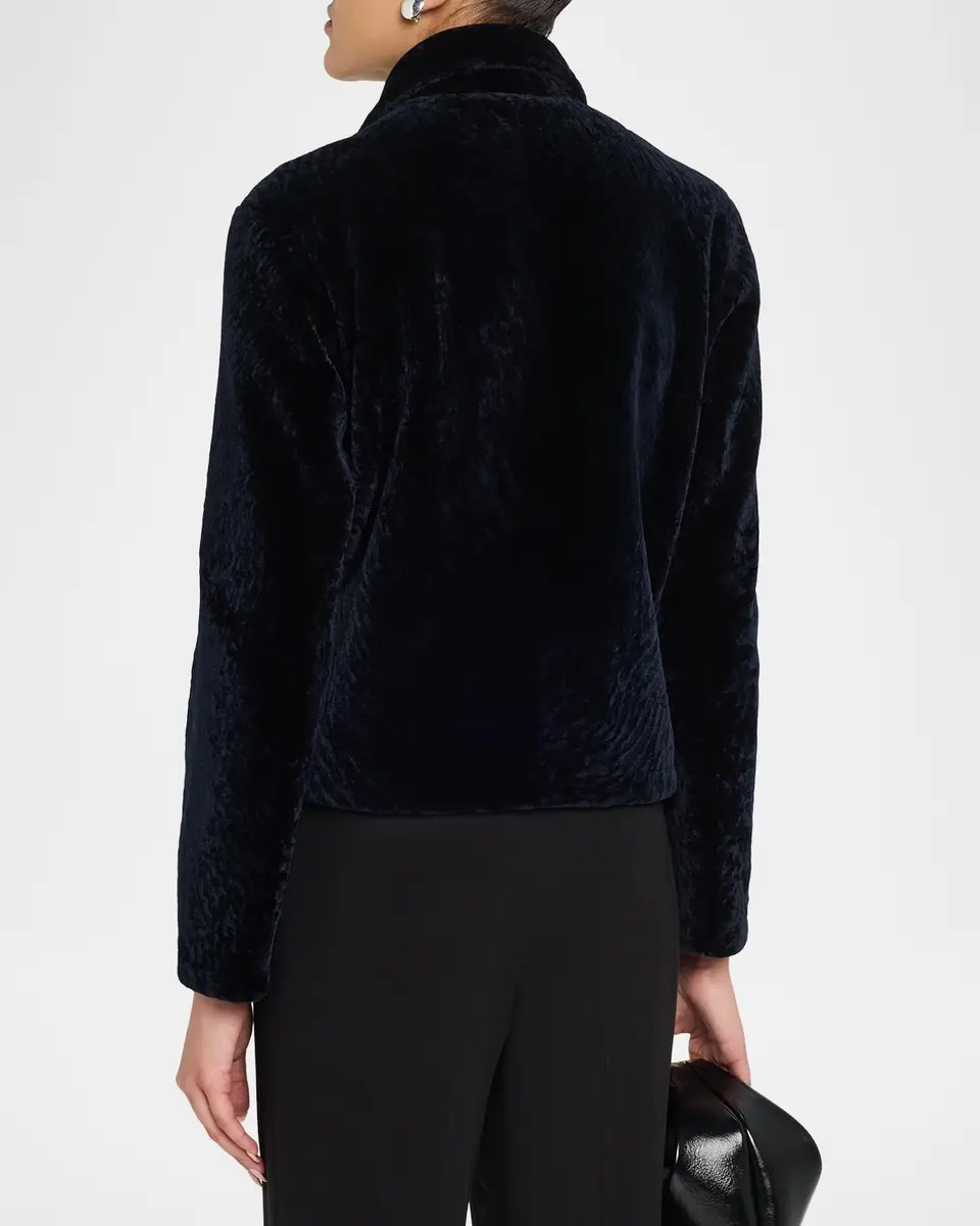 ARMA Emy Button-Down Shearling Jacket | Thumbnail 3