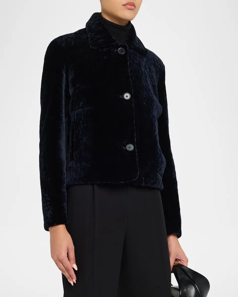 ARMA Emy Button-Down Shearling Jacket | Thumbnail 4