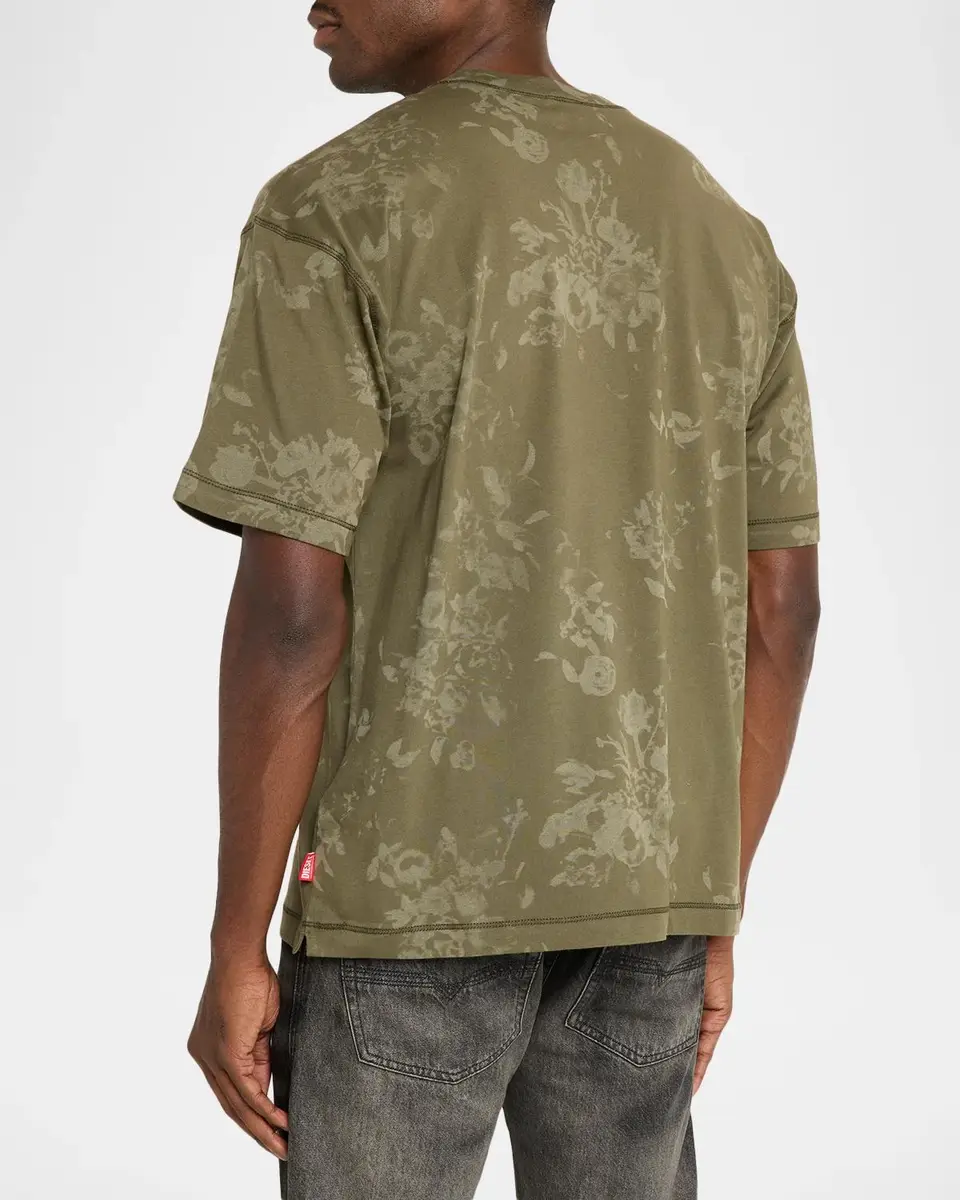 Diesel Men's T-Box-Not T Cotton T-Shirt | Thumbnail 3 Diesel Men's T-Box-Not T Cotton T-Shirt | Thumbnail 3