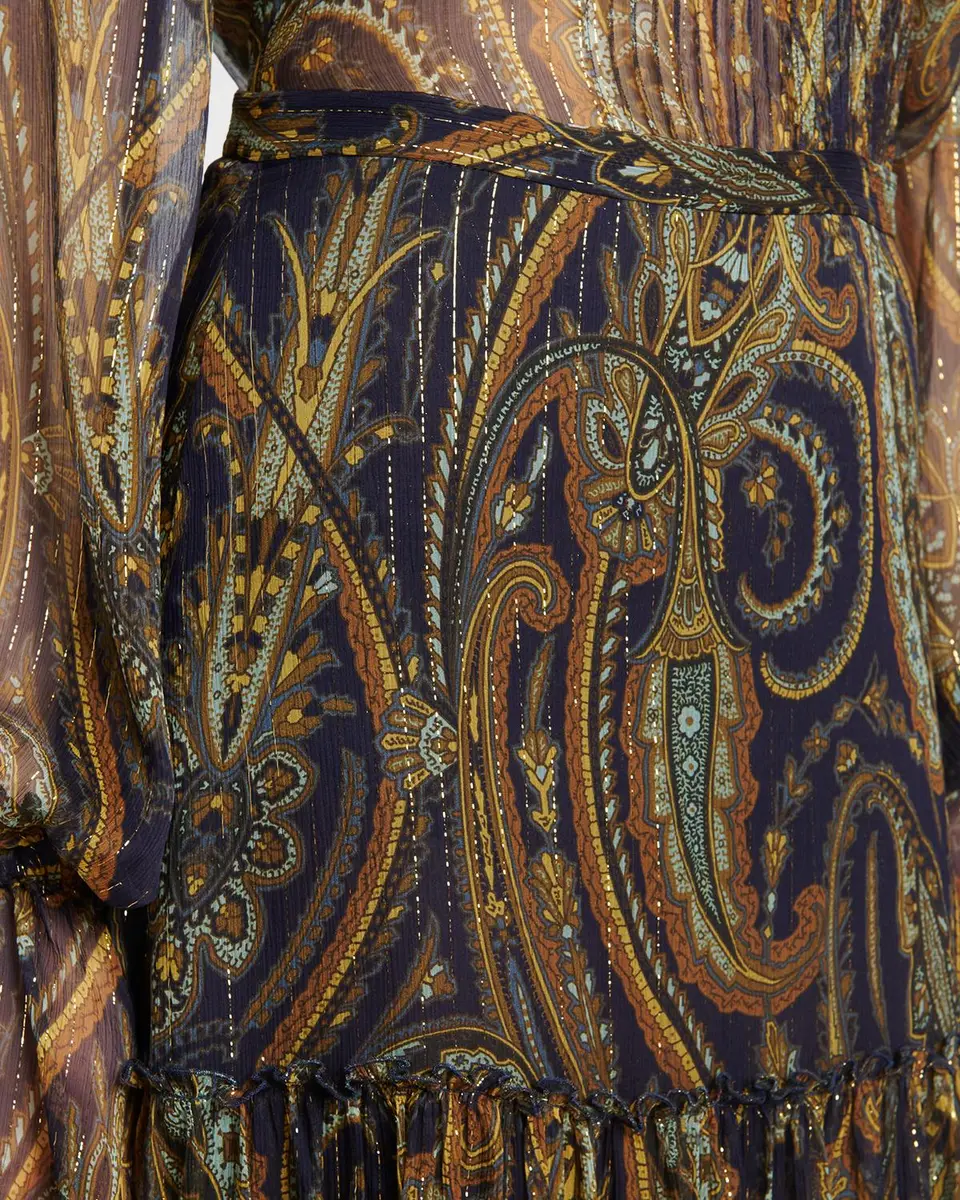 Etro Long Silk Paisley Skirt | Thumbnail 5 Etro Long Silk Paisley Skirt | Thumbnail 5