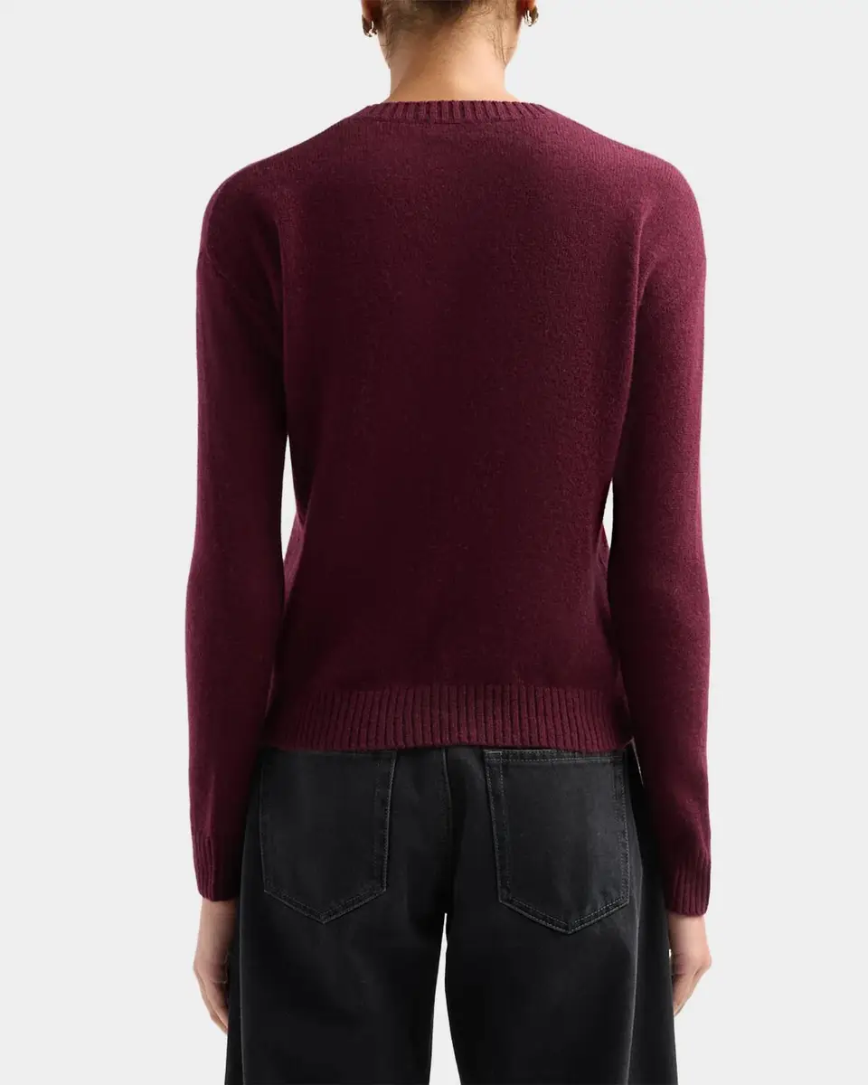 Neiman Marcus Cashmere Collection Basic Cashmere Easy Crewneck Sweater | Thumbnail 4 Neiman Marcus Cashmere Collection Basic Cashmere Easy Crewneck Sweater | Thumbnail 4