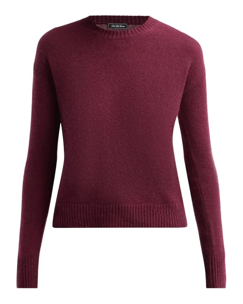 Basic Cashmere Easy Crewneck Sweater