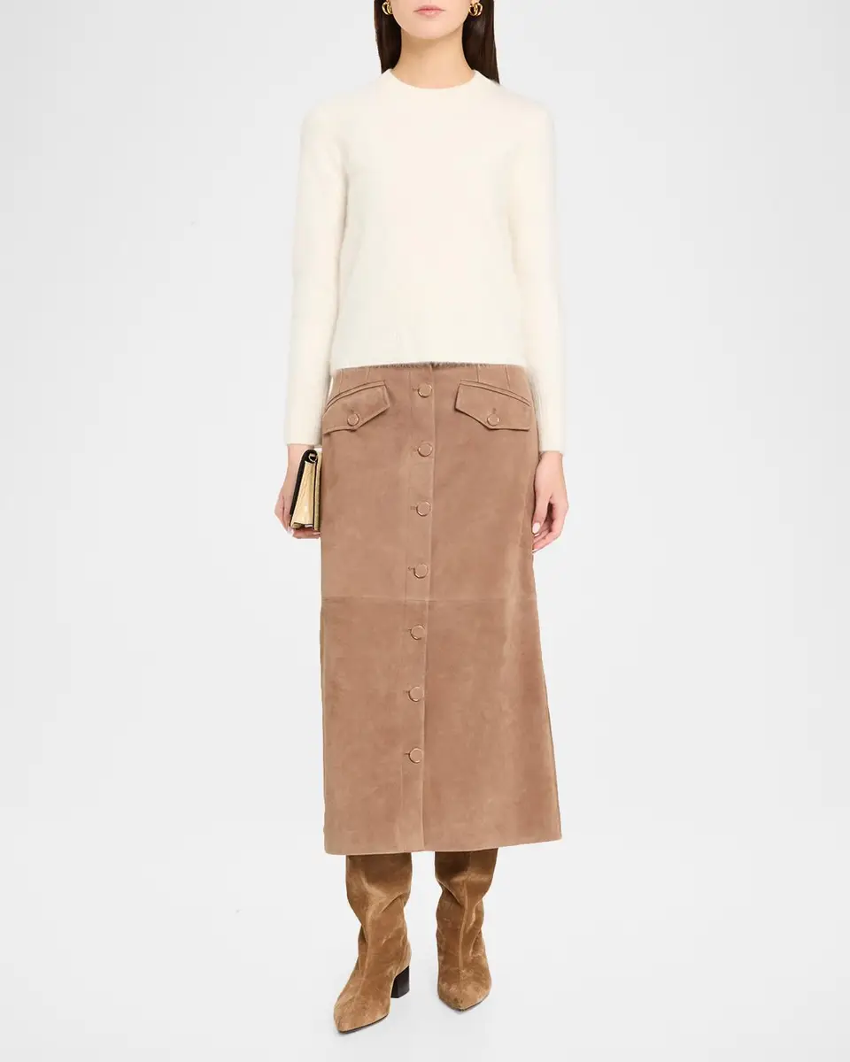 Veronica Beard Frankie Brushed Cashmere Sweater | Thumbnail 2 Veronica Beard Frankie Brushed Cashmere Sweater | Thumbnail 2