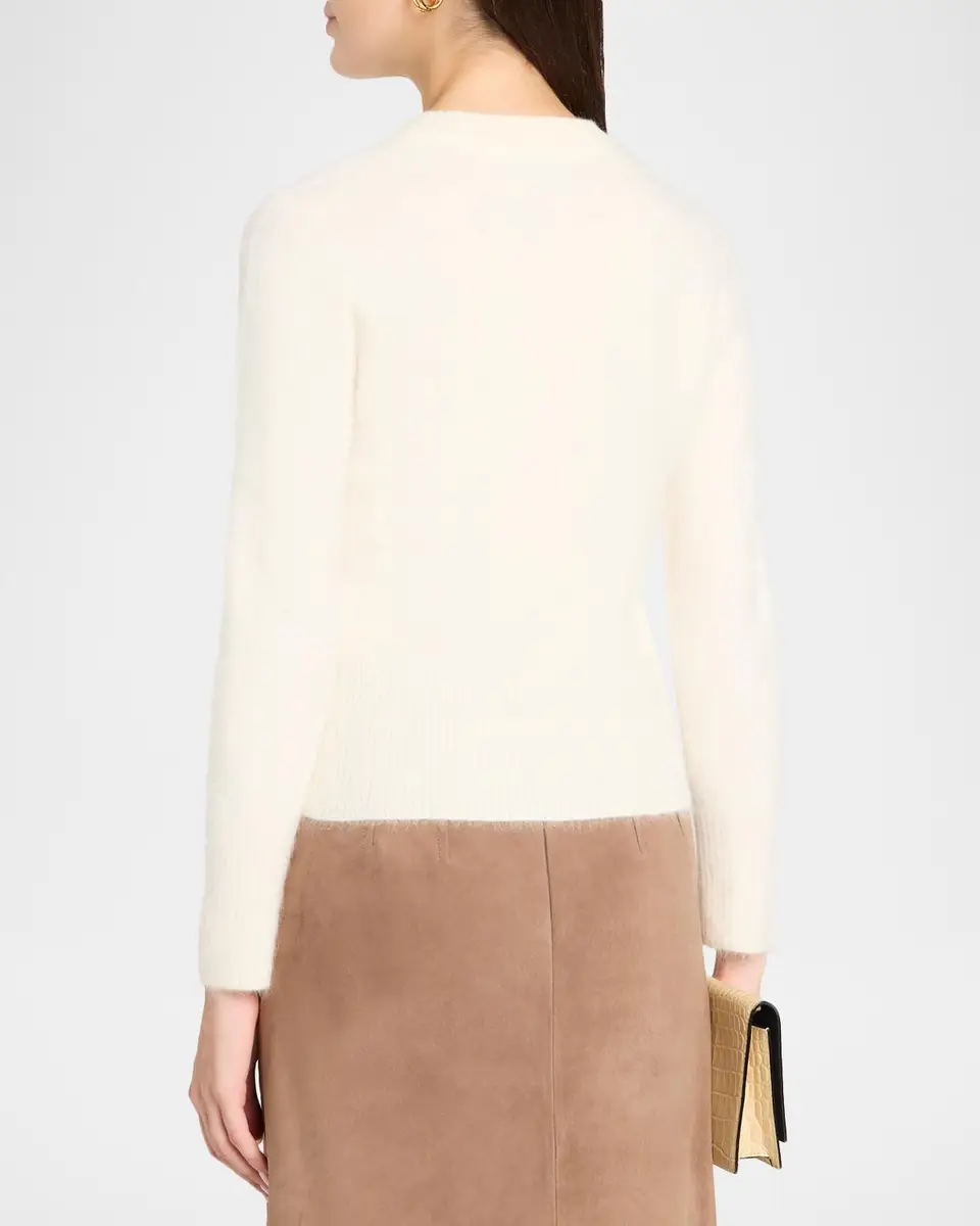 Veronica Beard Frankie Brushed Cashmere Sweater | Thumbnail 3 Veronica Beard Frankie Brushed Cashmere Sweater | Thumbnail 3