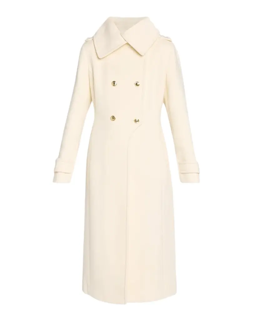 Elodie Double-Breasted Wool Coat