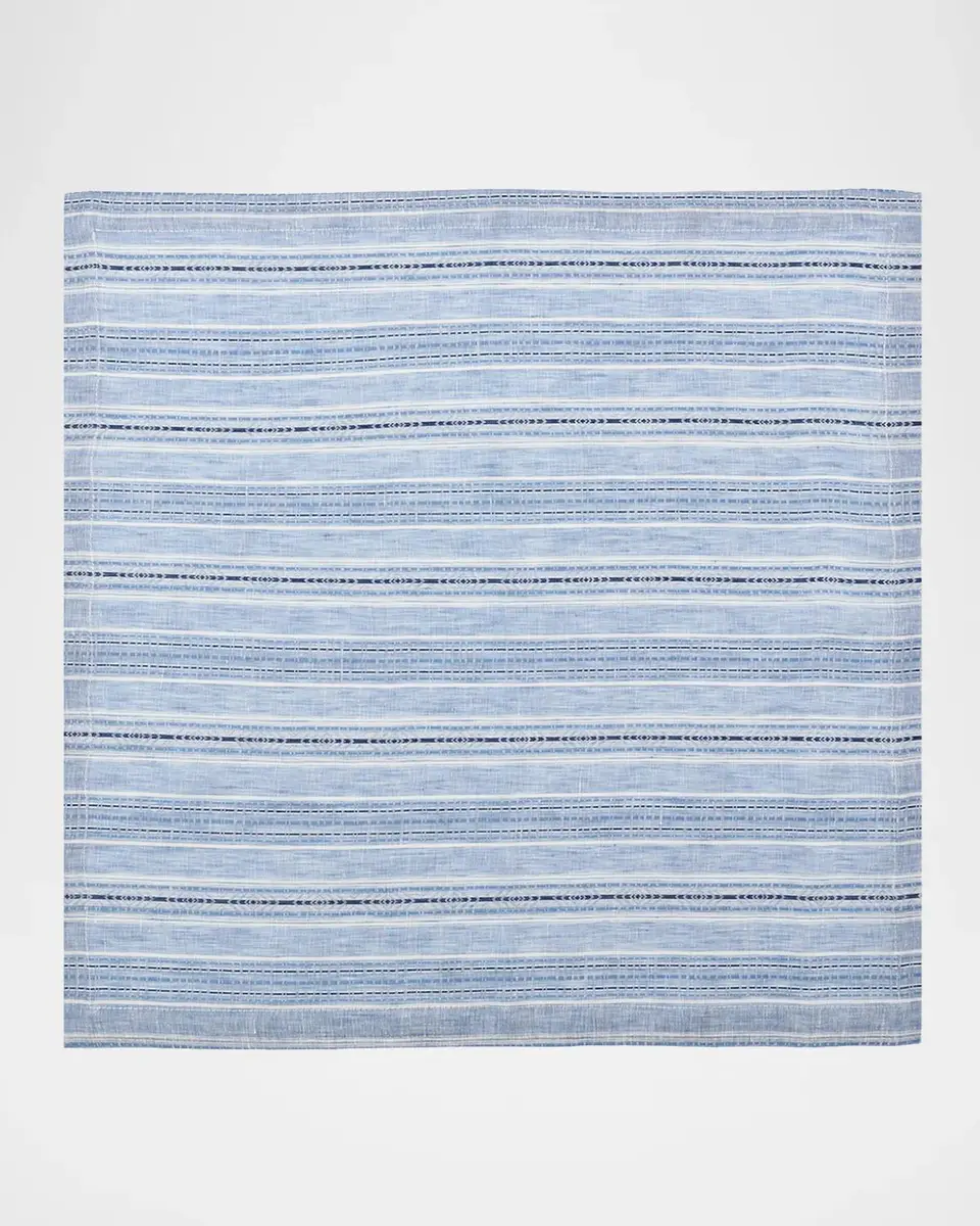 Kim Seybert Mayfair Striped Cotton Napkin | Thumbnail 2 Kim Seybert Mayfair Striped Cotton Napkin | Thumbnail 2