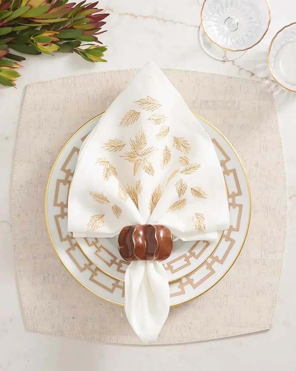 Kim Seybert Whistler Cotton Placemat | Thumbnail 2