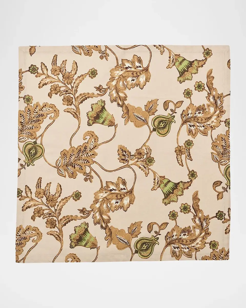 Kim Seybert Floral Linen Napkin | Thumbnail 2
