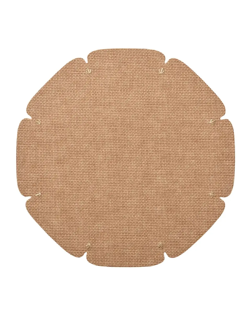 Kim Seybert Divot Woven Round Placemat | Thumbnail 3