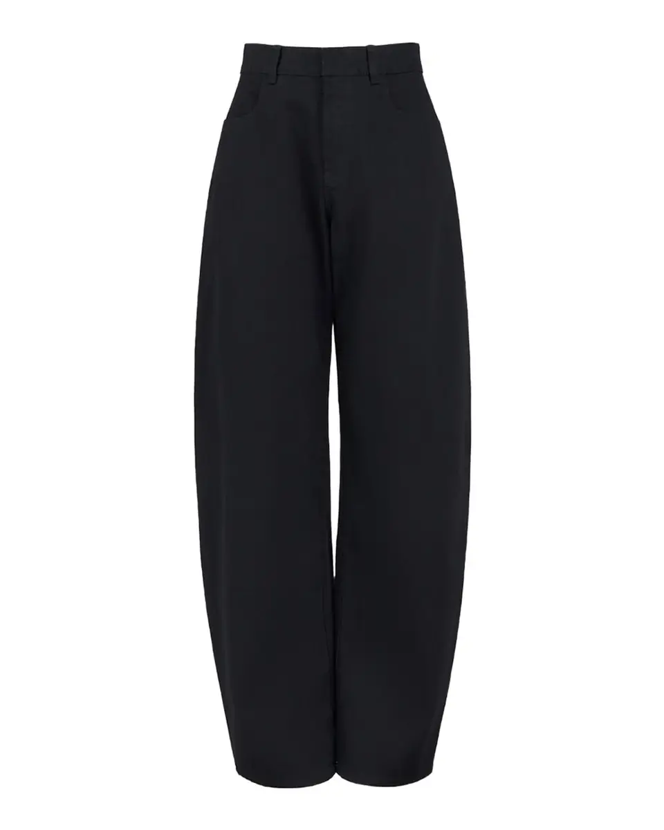 Alaïa Mid-Rise Denim Round Pants | Thumbnail 3 Alaïa Mid-Rise Denim Round Pants | Thumbnail 3