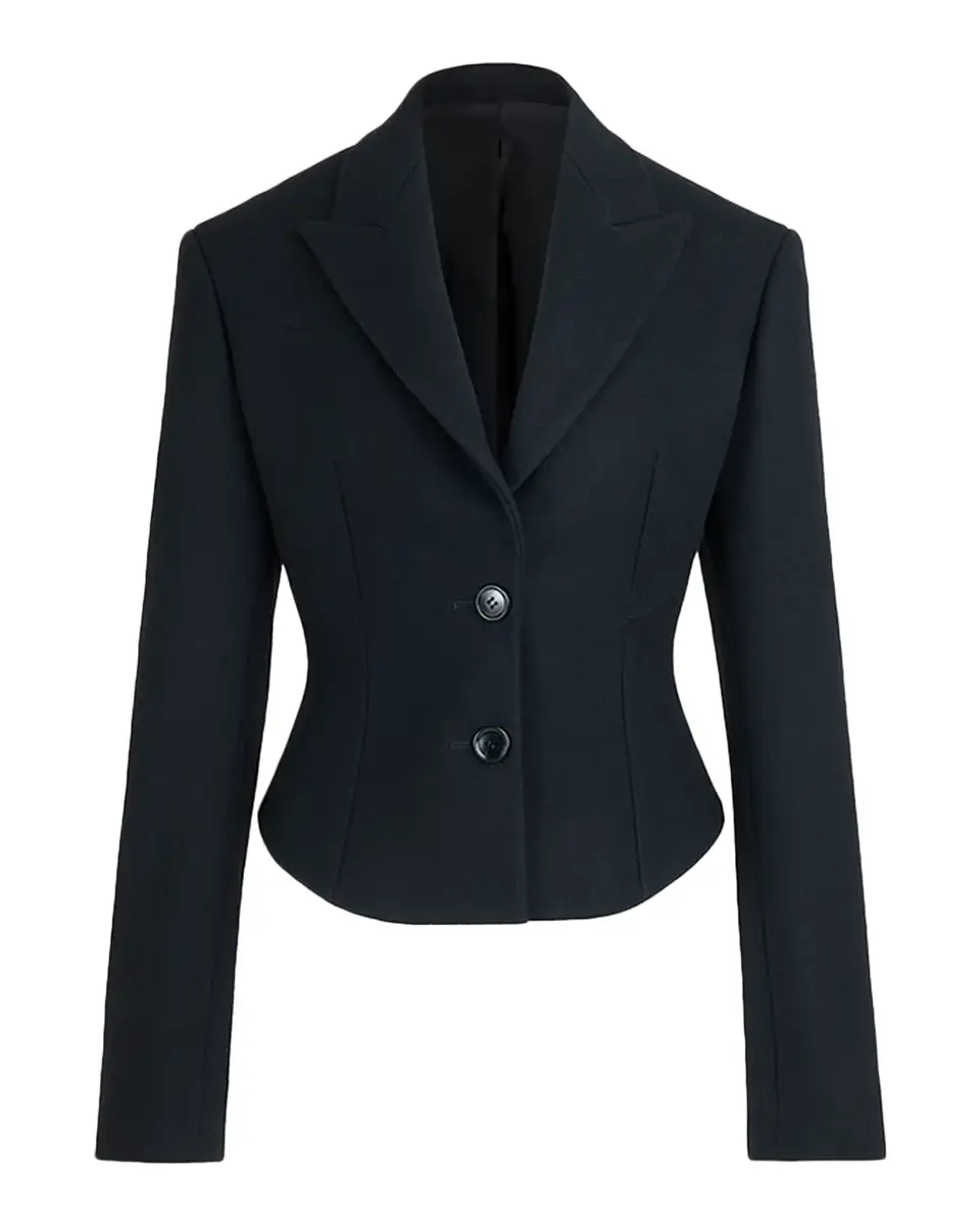 Alaïa Tailored Felted Wool Blazer | Thumbnail 2 Alaïa Tailored Felted Wool Blazer | Thumbnail 2