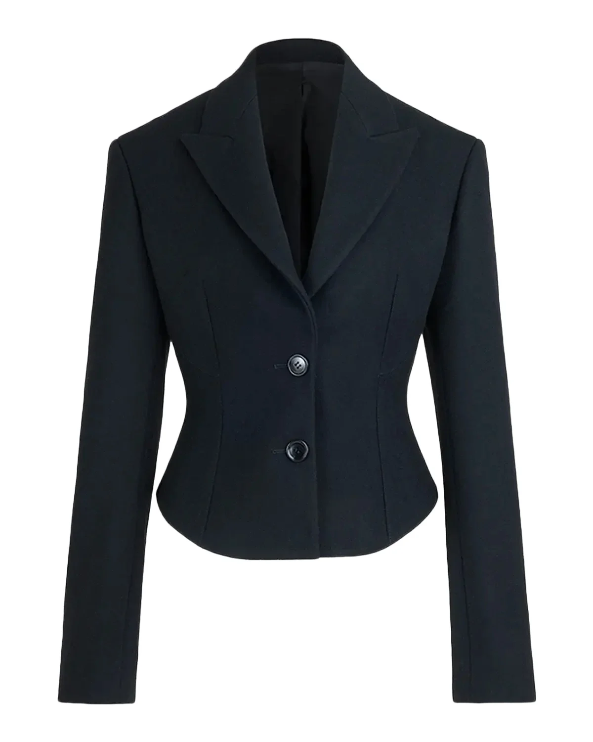Alaïa Tailored Felted Wool Blazer