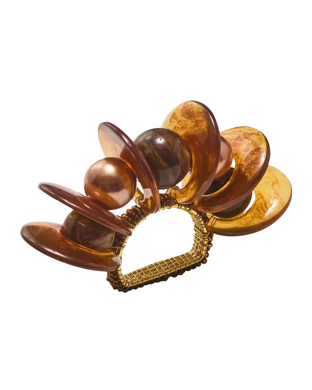 Kim Seybert Tortoise Calypso Napkin Ring