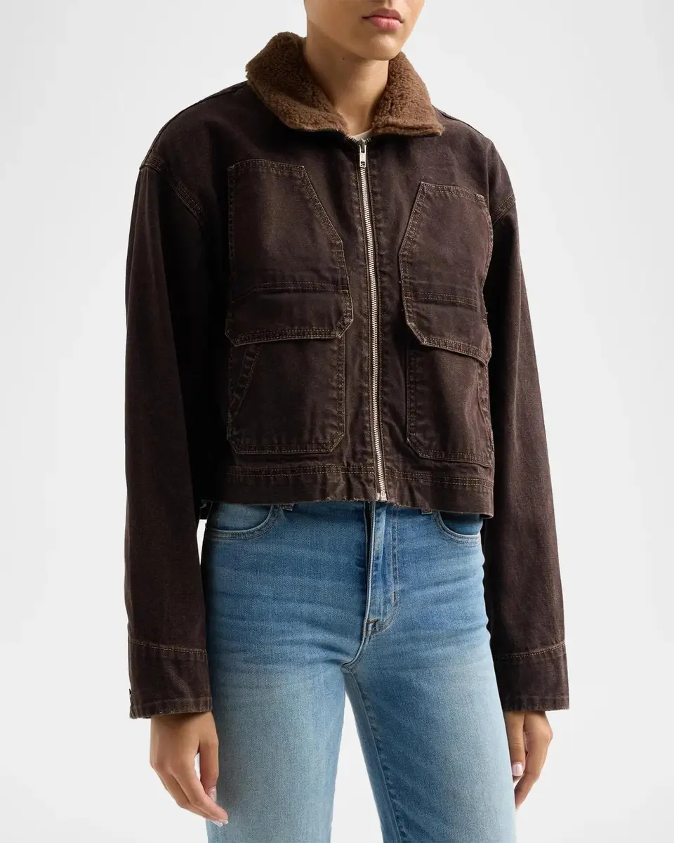 SLVRLAKE Atlas Canvas Worker Jacket | Thumbnail 4 SLVRLAKE Atlas Canvas Worker Jacket | Thumbnail 4
