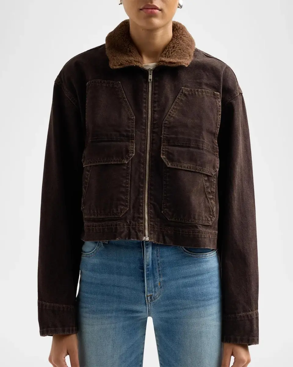 SLVRLAKE Atlas Canvas Worker Jacket | Thumbnail 5 SLVRLAKE Atlas Canvas Worker Jacket | Thumbnail 5