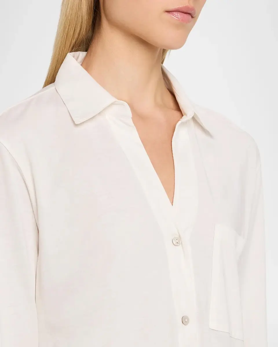 Eberjey Long Pima Cotton Pajama Set | Thumbnail 5
