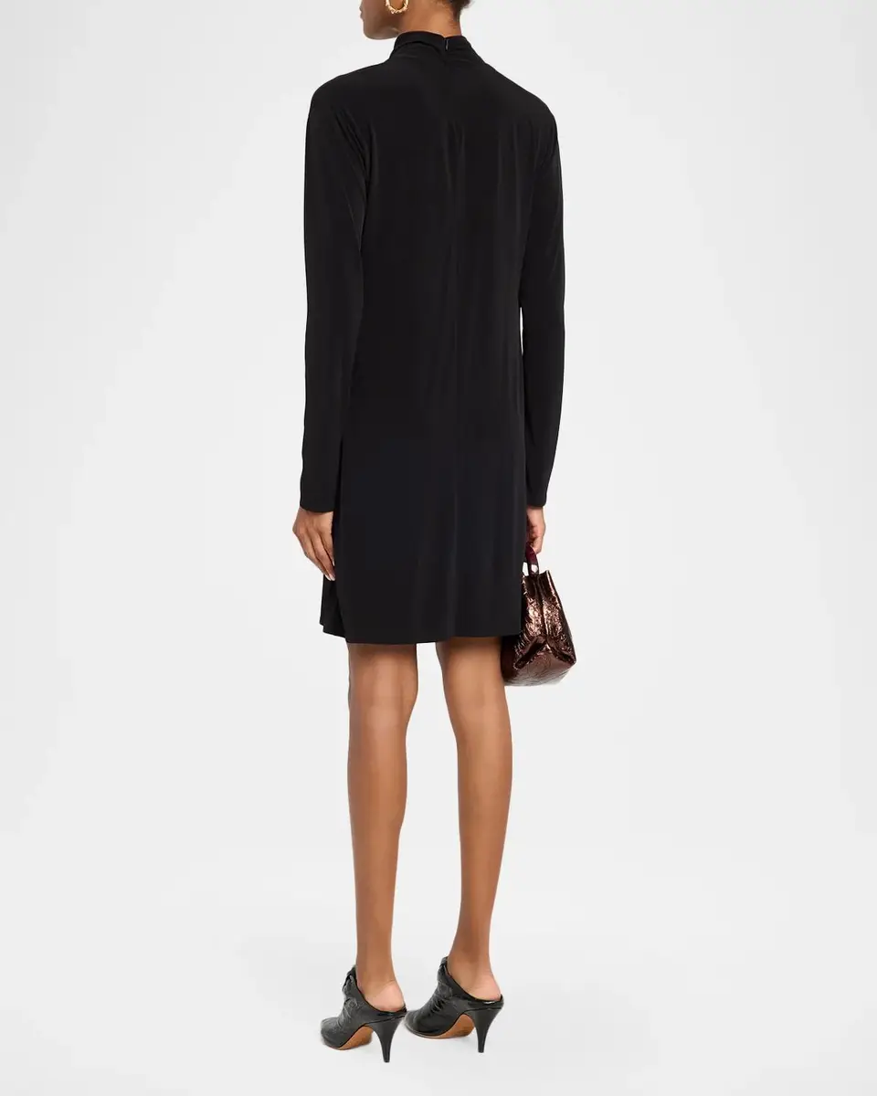 Vince Draped Cowl Mini Dress | Thumbnail 3