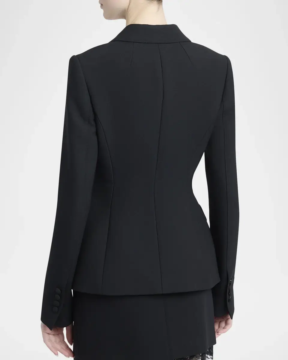 Dolce & Gabbana Double Crepe Slim Double-Breasted Jacket | Thumbnail 3 Dolce & Gabbana Double Crepe Slim Double-Breasted Jacket | Thumbnail 3