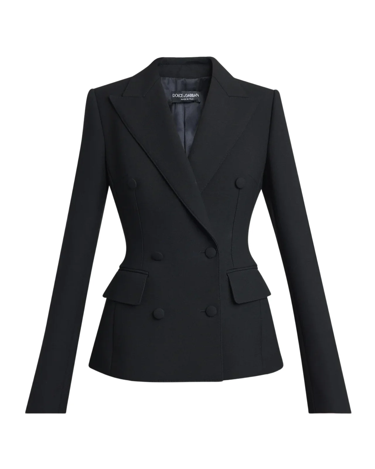 Double Crepe Slim Double-Breasted Jacket Double Crepe Slim Double-Breasted Jacket