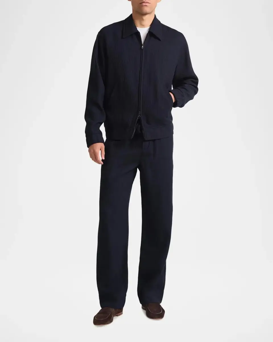 Frescobol Carioca Men's Luan Wool Knit Drawstring Pants | Thumbnail 2 Frescobol Carioca Men's Luan Wool Knit Drawstring Pants | Thumbnail 2