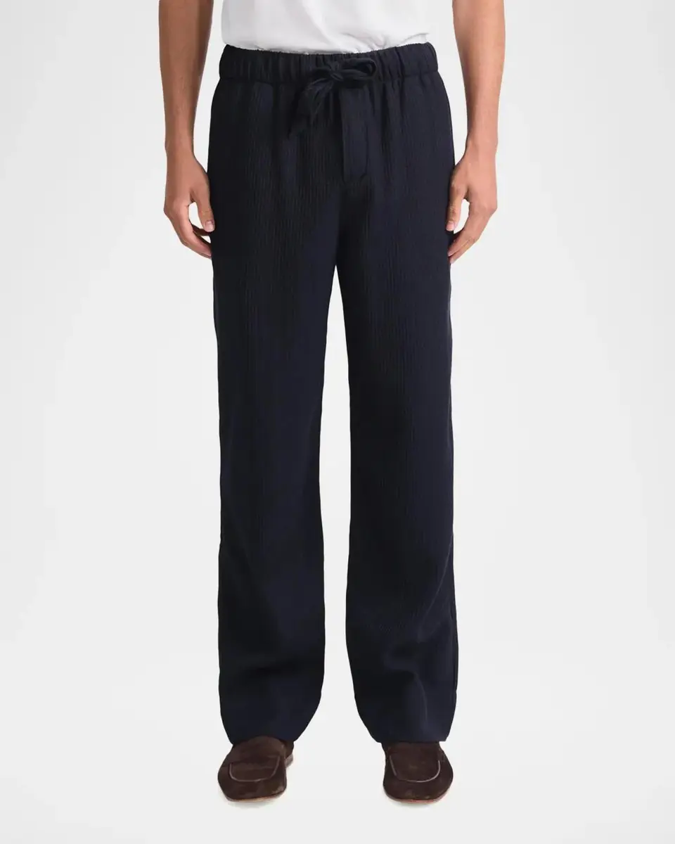 Frescobol Carioca Men's Luan Wool Knit Drawstring Pants | Thumbnail 3 Frescobol Carioca Men's Luan Wool Knit Drawstring Pants | Thumbnail 3