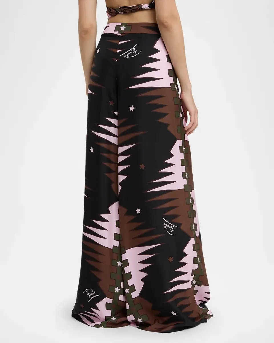 PUCCI Printed Silk Twill Pants | Thumbnail 3 PUCCI Printed Silk Twill Pants | Thumbnail 3