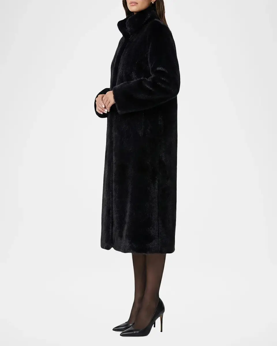 Lyla Grant Faux-Fur Reversible Long Coat | Thumbnail 4 Lyla Grant Faux-Fur Reversible Long Coat | Thumbnail 4