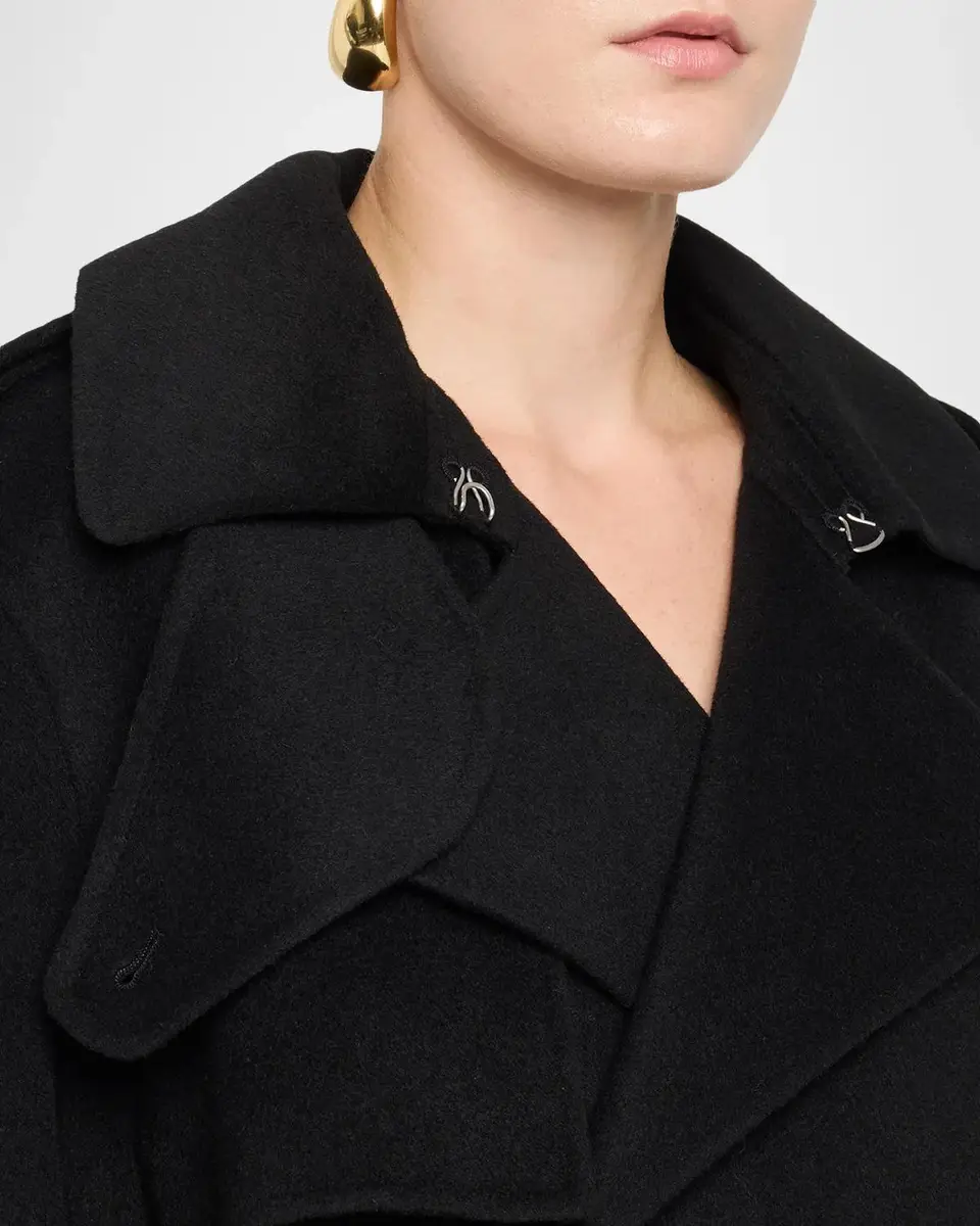 Simkhai Rumi Wool-Blend Belted Long Coat | Thumbnail 5 Simkhai Rumi Wool-Blend Belted Long Coat | Thumbnail 5