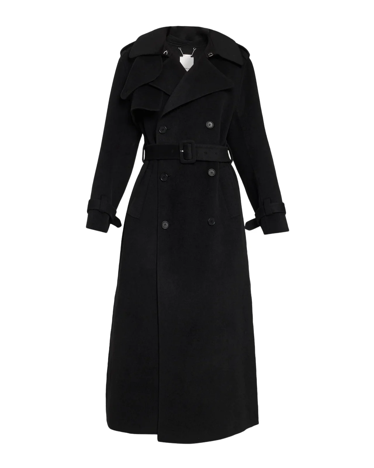Rumi Wool-Blend Belted Long Coat Rumi Wool-Blend Belted Long Coat