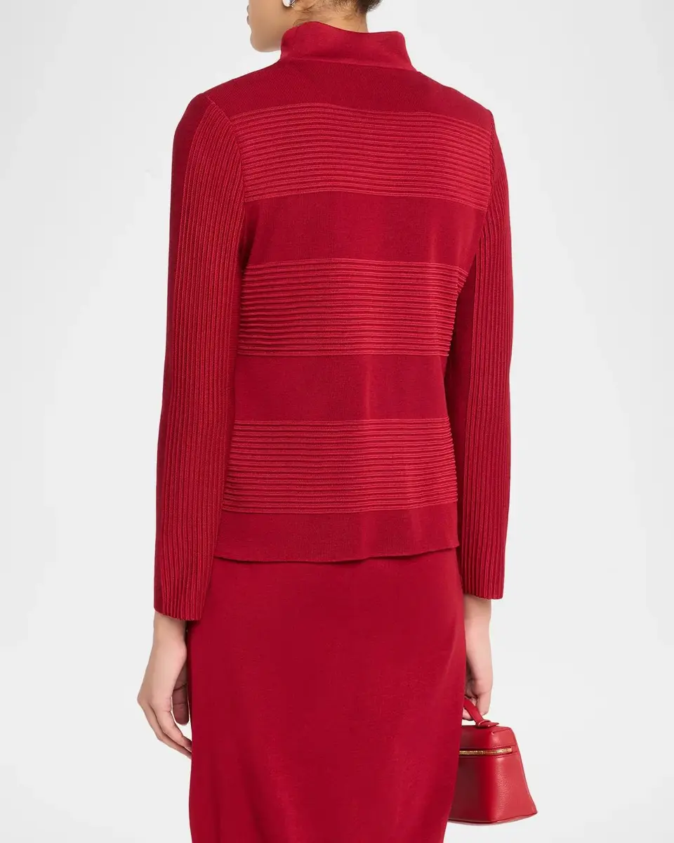Misook Ottoman-Knit Jacket | Thumbnail 3 Misook Ottoman-Knit Jacket | Thumbnail 3