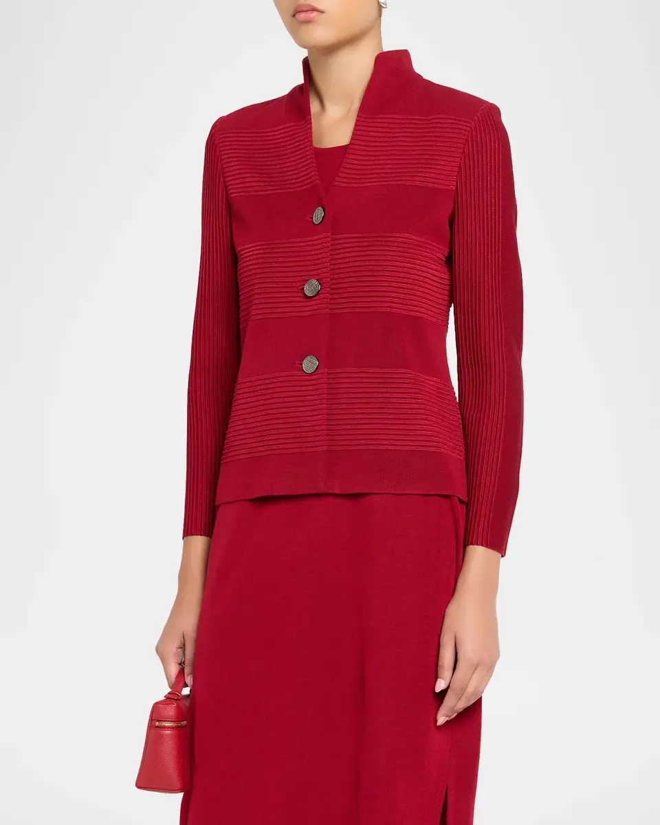 Misook Ottoman-Knit Jacket | Thumbnail 4 Misook Ottoman-Knit Jacket | Thumbnail 4