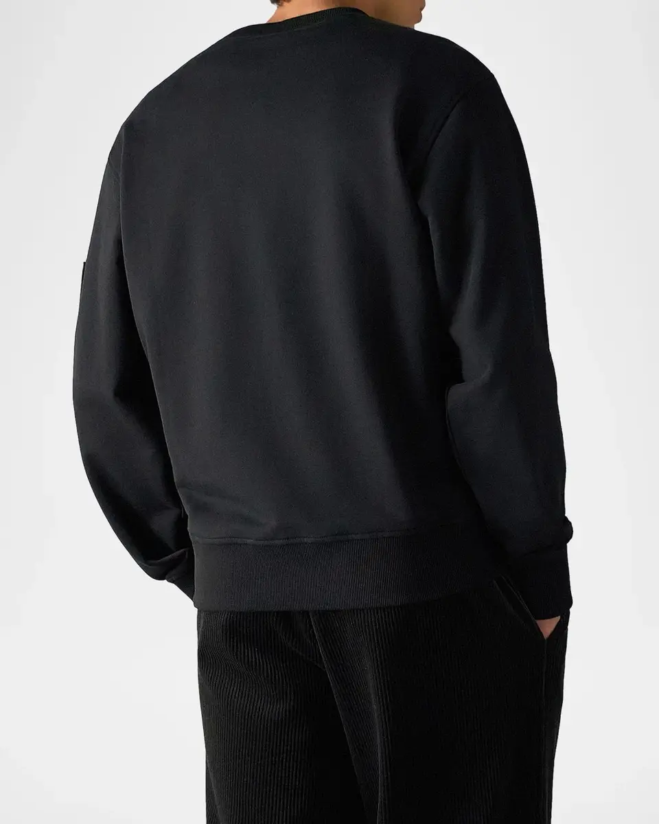 Moose Knuckles Interlock Sportswear Snyder Cotton Regular-Fit Sweatshirt | Thumbnail 3 Moose Knuckles Interlock Sportswear Snyder Cotton Regular-Fit Sweatshirt | Thumbnail 3