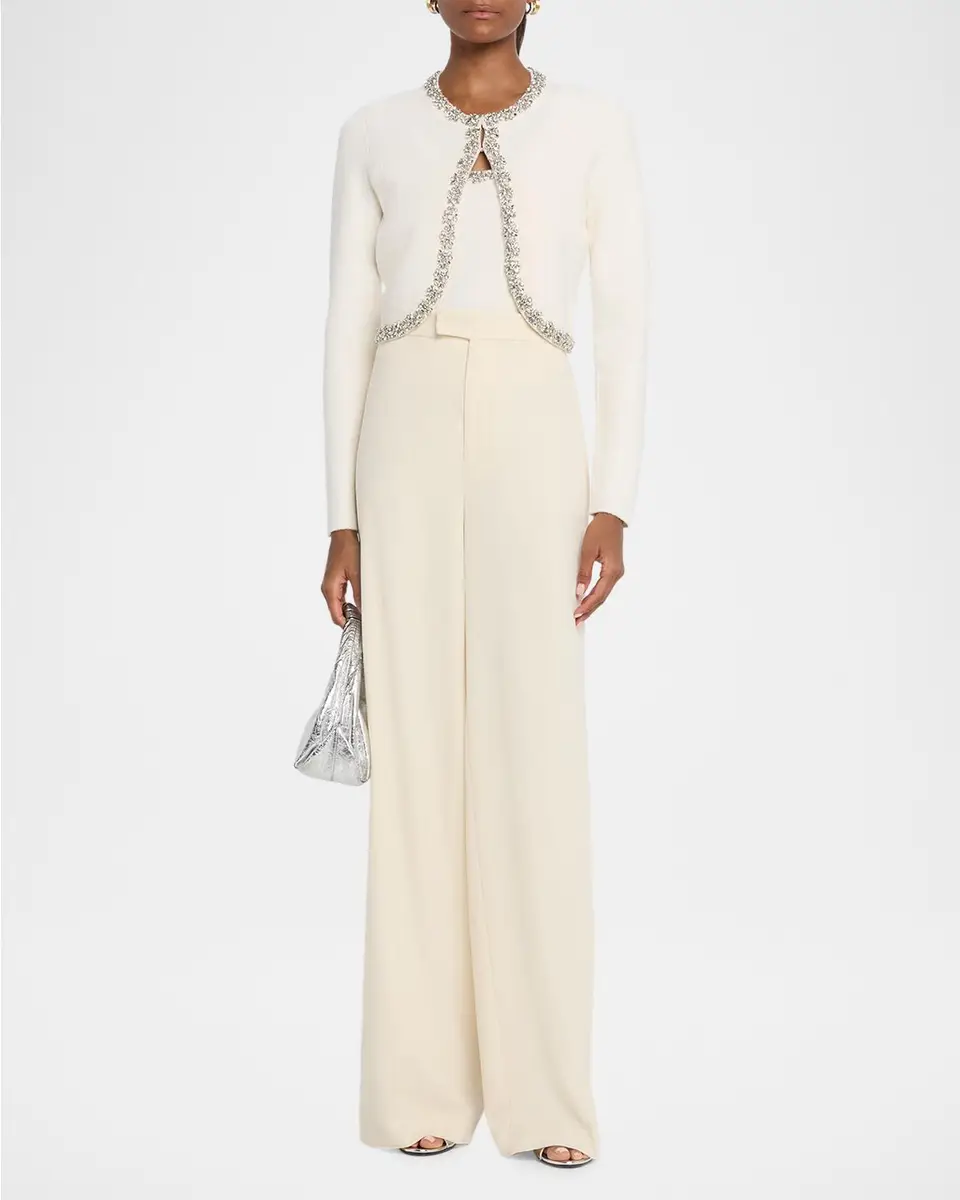Simkhai Mika Embellished Cropped Jacket | Thumbnail 2 Simkhai Mika Embellished Cropped Jacket | Thumbnail 2