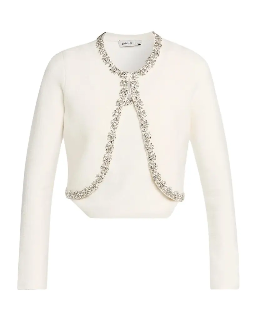 Mika Embellished Cropped Jacket Mika Embellished Cropped Jacket