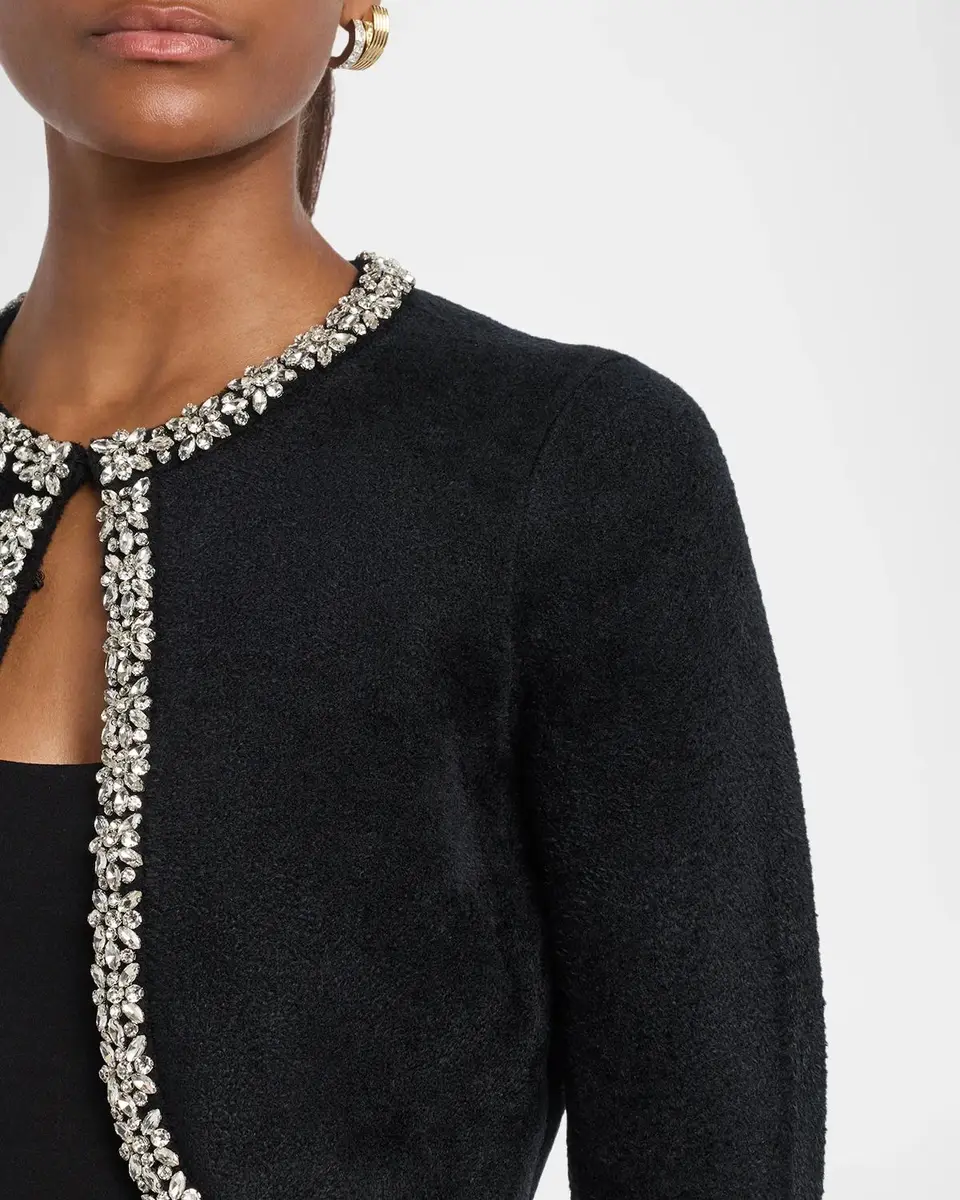 Simkhai Mika Embellished Cropped Jacket | Thumbnail 5
