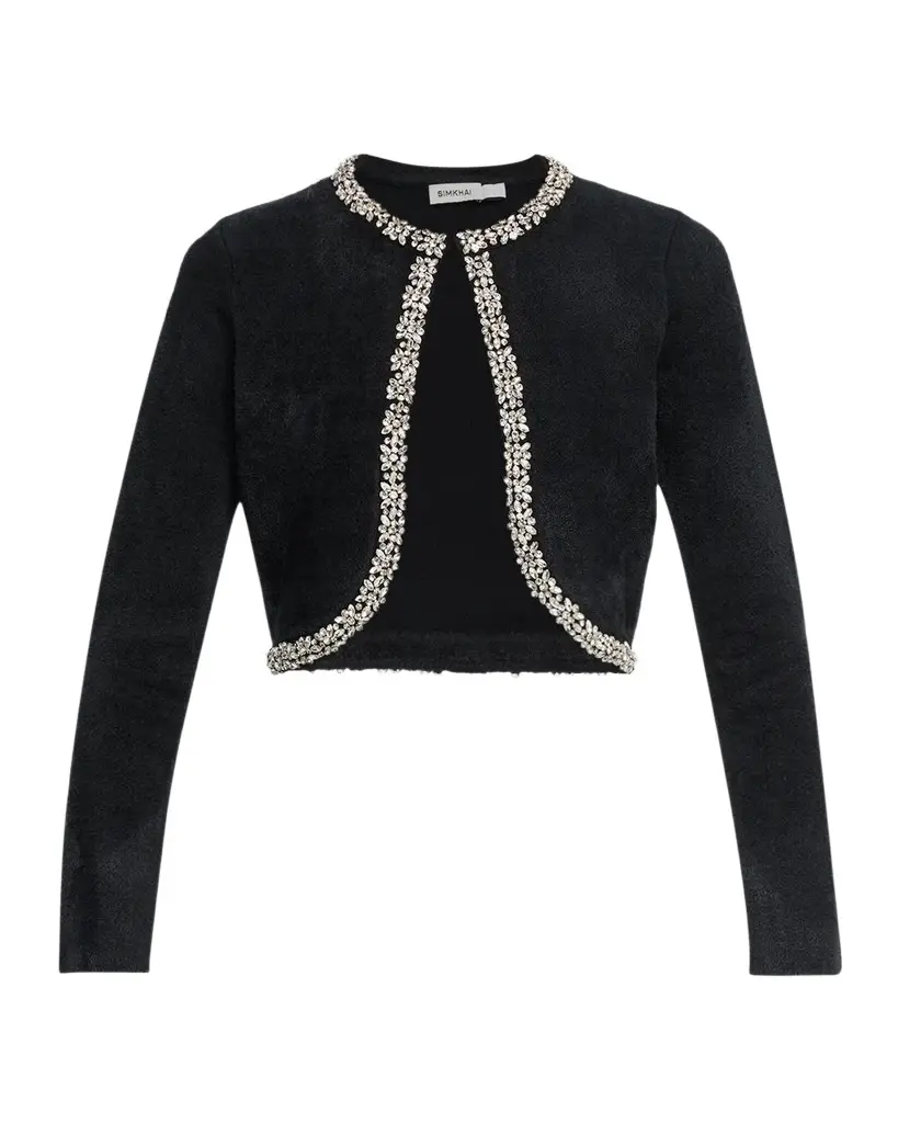 Mika Embellished Cropped Jacket Mika Embellished Cropped Jacket